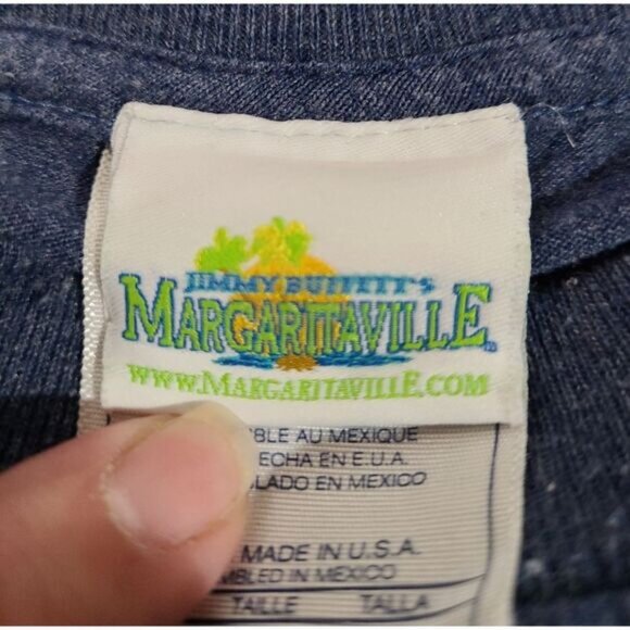 Vtg Jimmy Buffetts Margaritaville Key West Long Sleeve Shirt Large - Picture 5 of 8